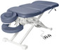 Master Massage 29" TheraMaster 4 Section Electric Bodywork Table - Royal Blue