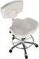 Comfort Soul - Luxe Provider Rolling Stool with Footrest