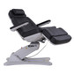 Black Spa Luxe 2246BN medical treatment chair with rotation.