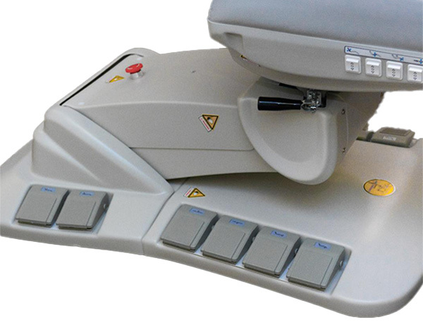 Built-In Foot Pedals