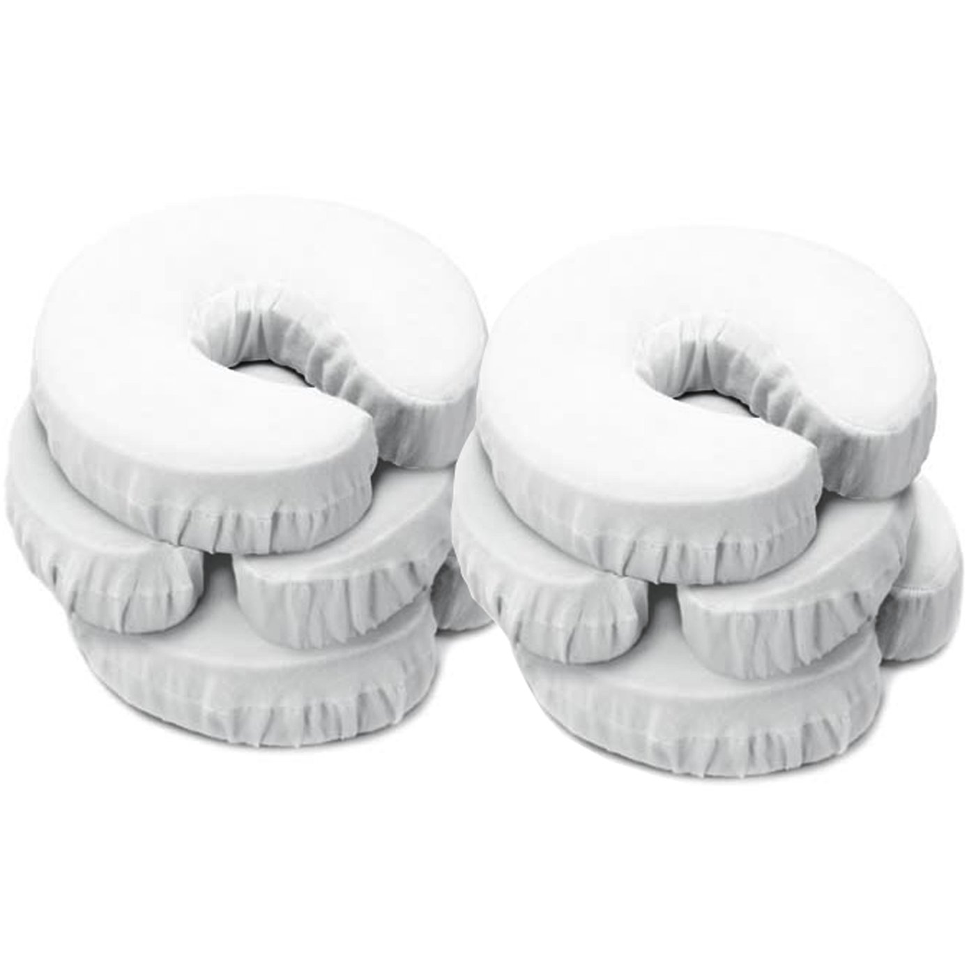 Master Massage Universal Face Pillow Cushion Cradle Headrest Covers (6-pc  Set) for Massage Table