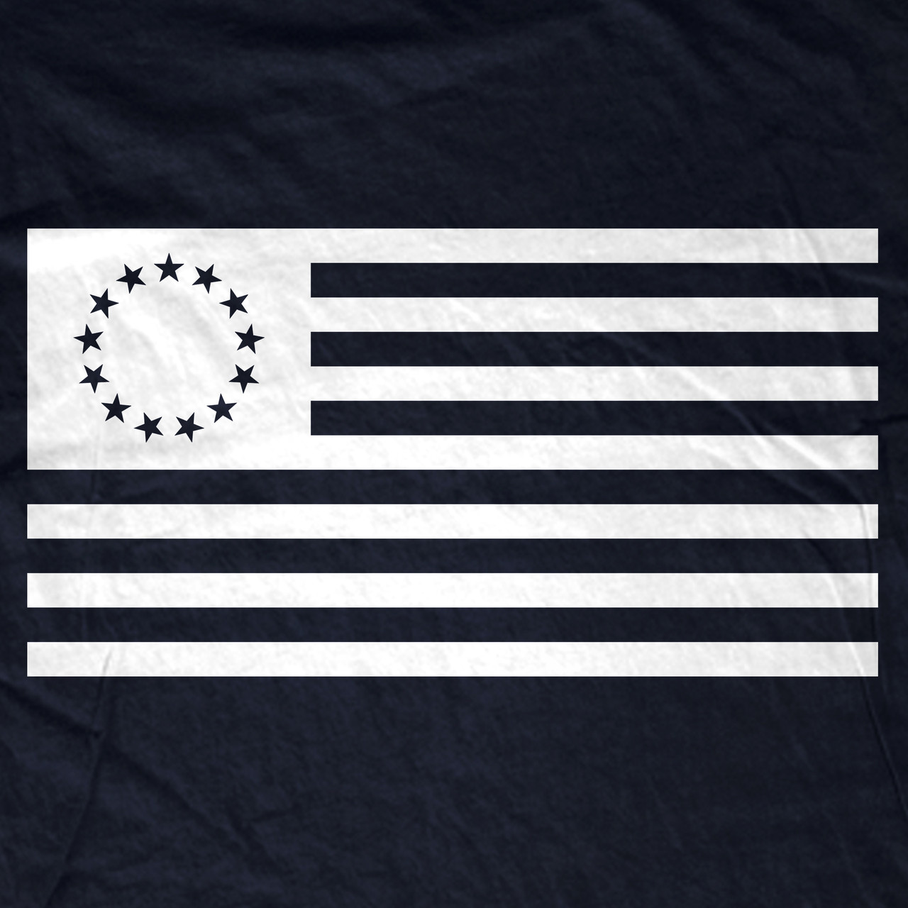 Betsy Ross Flag T-Shirt FAT-Tee.com