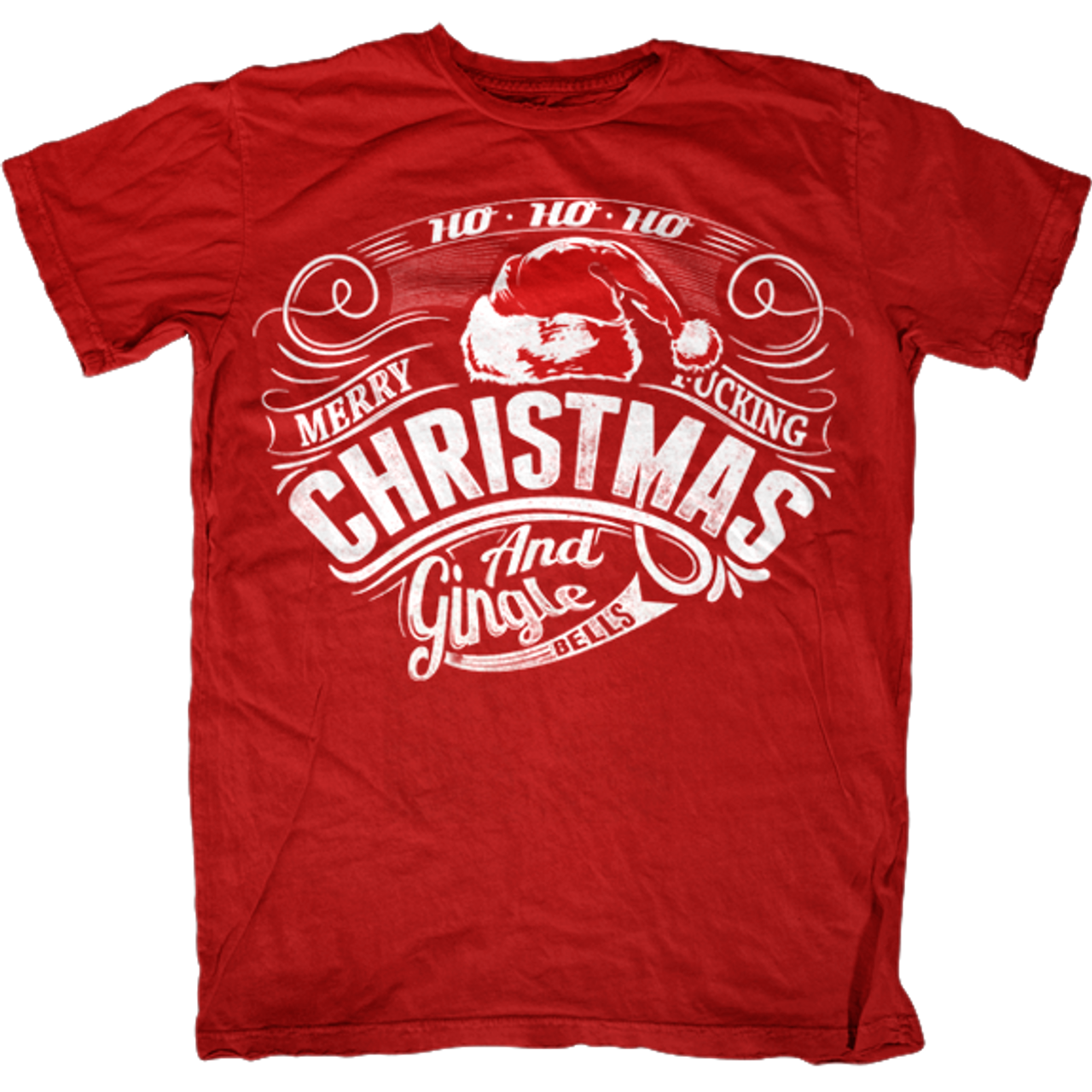 Merry ***king Christmas and Jingle Bells T-Shirt - First Amendment Tees ...