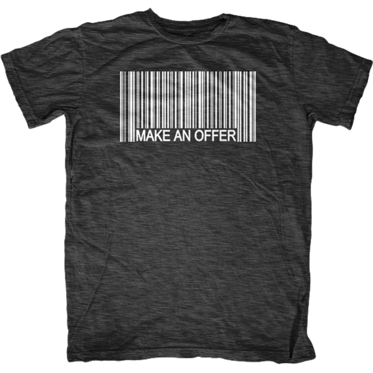 Make Me an Offer Barcode T-Shirt - First Amendment Tees Co. Inc.