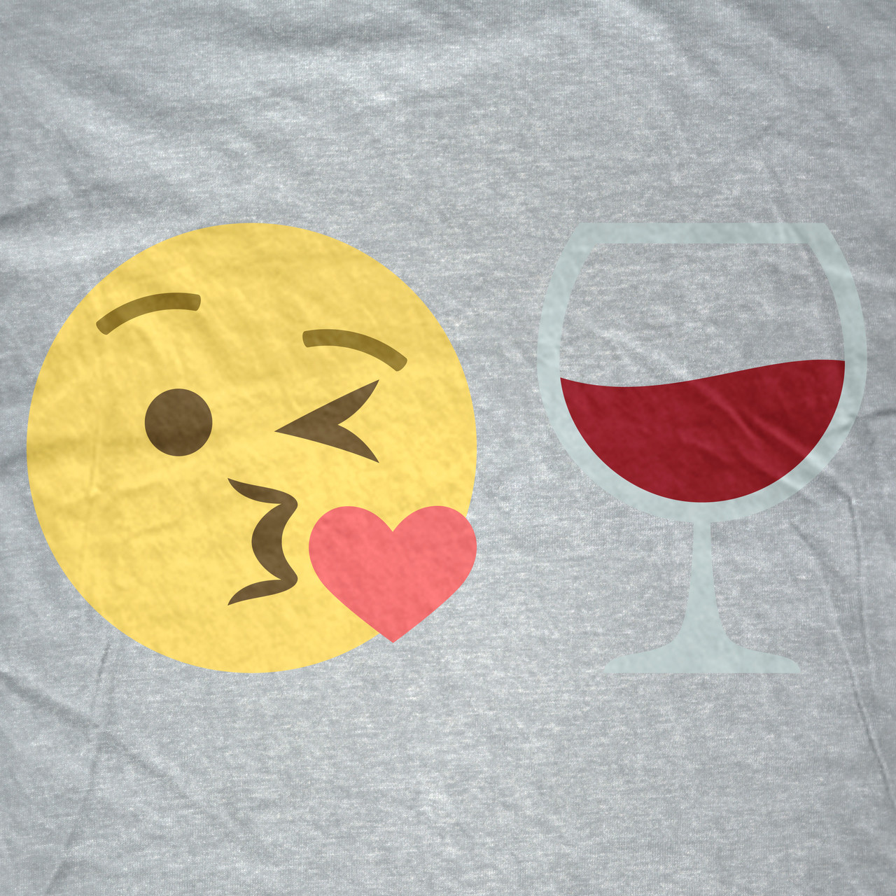 Wine Emoji TShirt