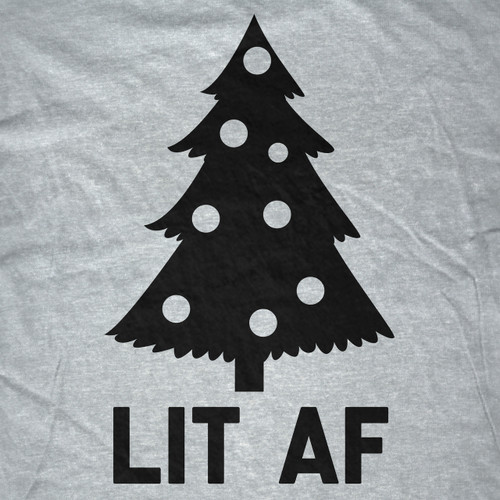 Lit AF Christmas Tree Sweater