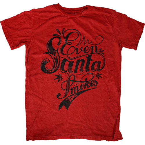 Even Santa Smokes Some T-Shirt
