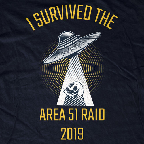 I Survived The Area 51 Raid T-Shirt