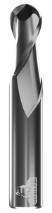 CARBIDE END MILL, BALLNOSE, 2 FLUTE, 17/64''DIA, 3/4''LOC, 2-1/2''OAL, 5/16''SHANK CARBIDE END MILL, BALLNOSE, 2 FLUTE, 17/64''DIA, 3/4''LOC, 2-1/2''OAL, 5/16''SHANK