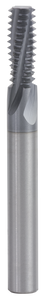 GORILLA MISSING LINK, CARBIDE THREADMILL, 4 FLUTE, M12x1.00, .390''DIA, 2X, .945'' LOC, 73MM OAL, 10MM SHANK, GMX-35 COATED GORILLA MISSING LINK, CARBIDE THREADMILL, 4 FLUTE, M12x1.00, .390''DIA, 2X, .945'' LOC, 73MM OAL, 10MM SHANK, GMX-35 COATED