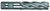 1/4" X 3/8" X 3/4 4FLT COBALT ROUGHER