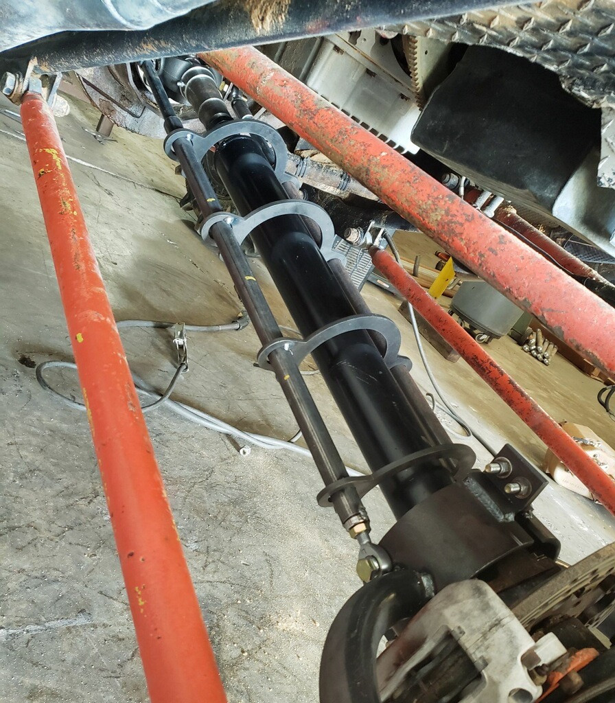 DIY Universal Drive Shaft Containment Fits Dana 60, 2.5 & 5 Ton