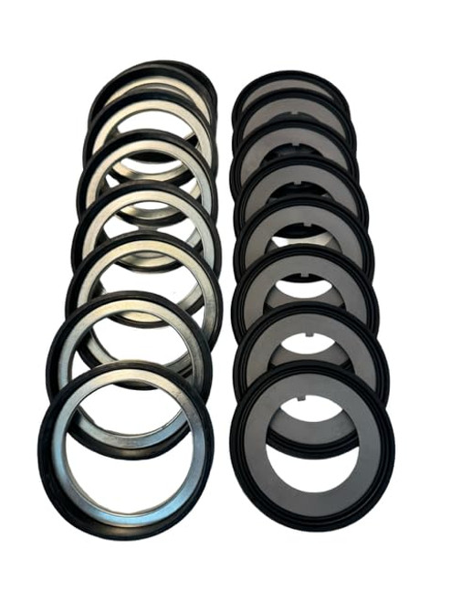 2.5 Ton Rockwell Top Loader Axle Inner & Outer Wheel Hub Seals – 8 Inner & 8 Outer Seals