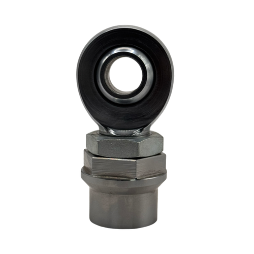 LH 1.5" Chromoly Heim Joint w/ Hex Bung – 1" Bore, Fits 2.5" DOM