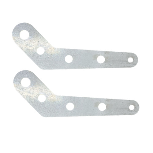12 inch tilted sway bar arms – 1 inch torsion hole and 5/8 inch heim hole