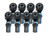 4 RH & 4 LH 1.25" Rebuildable Rod End with 1.50" OD Hex Bung (5/8" Bore)