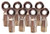 4 LH & 4 RH 3/4" Bore X 3/4"-16 Shank, 1" ID Tube Insert with Jam Nut Heim Joint Rod End