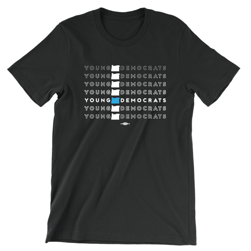Young Democrats (Unisex Black Tee) Young Democrats (Unisex Black Tee)