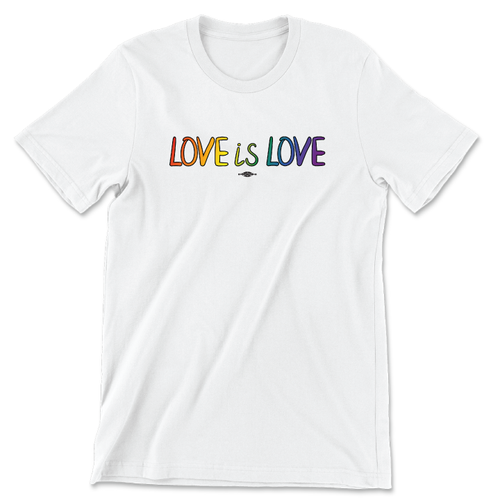 Love Is Love (Unisex White Tee) Love Is Love (Unisex White Tee)