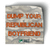 Dump Your Republican Boyfriend (3.5" x 3.5" Vinyl Sticker -- Pack of Two!)
