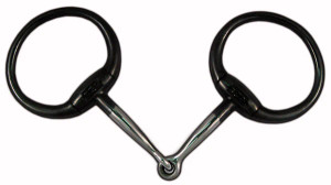 Blued Egg Butt Snaffle - Jeremiah Watt Blued Egg Butt Snaffle - Jeremiah Watt