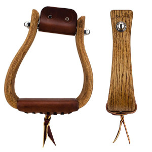 Custom Stirrups - Angled Flat Bottom Custom Stirrups - Angled Flat Bottom
