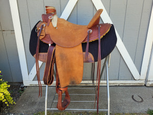 Custom built saddle