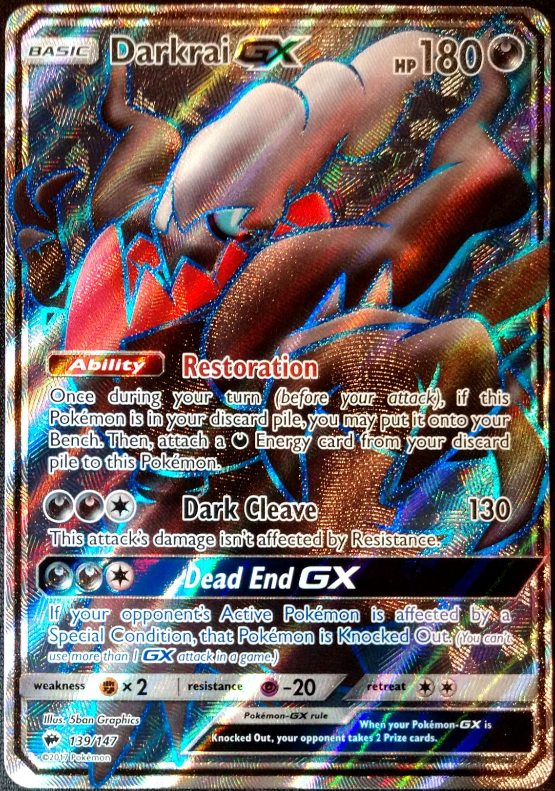 Darkrai GX - 139/147