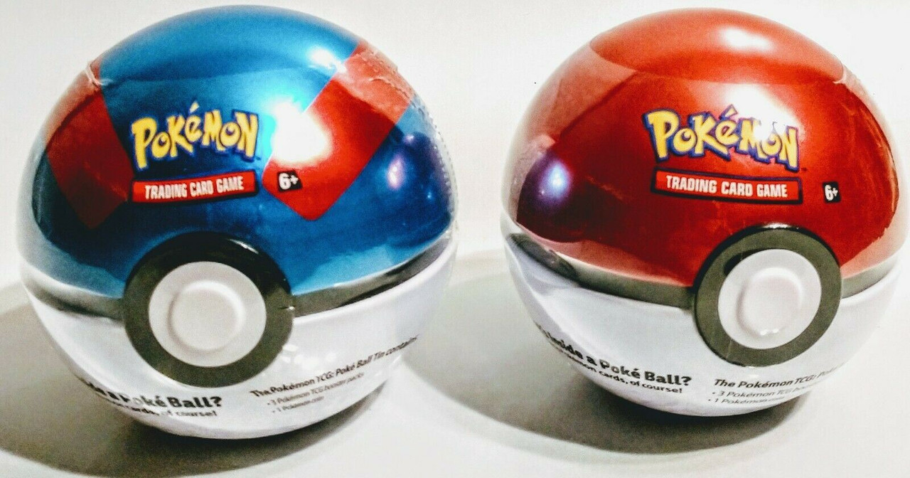 Pokemon TCG Great Ball And Poke Ball 2019 Tins