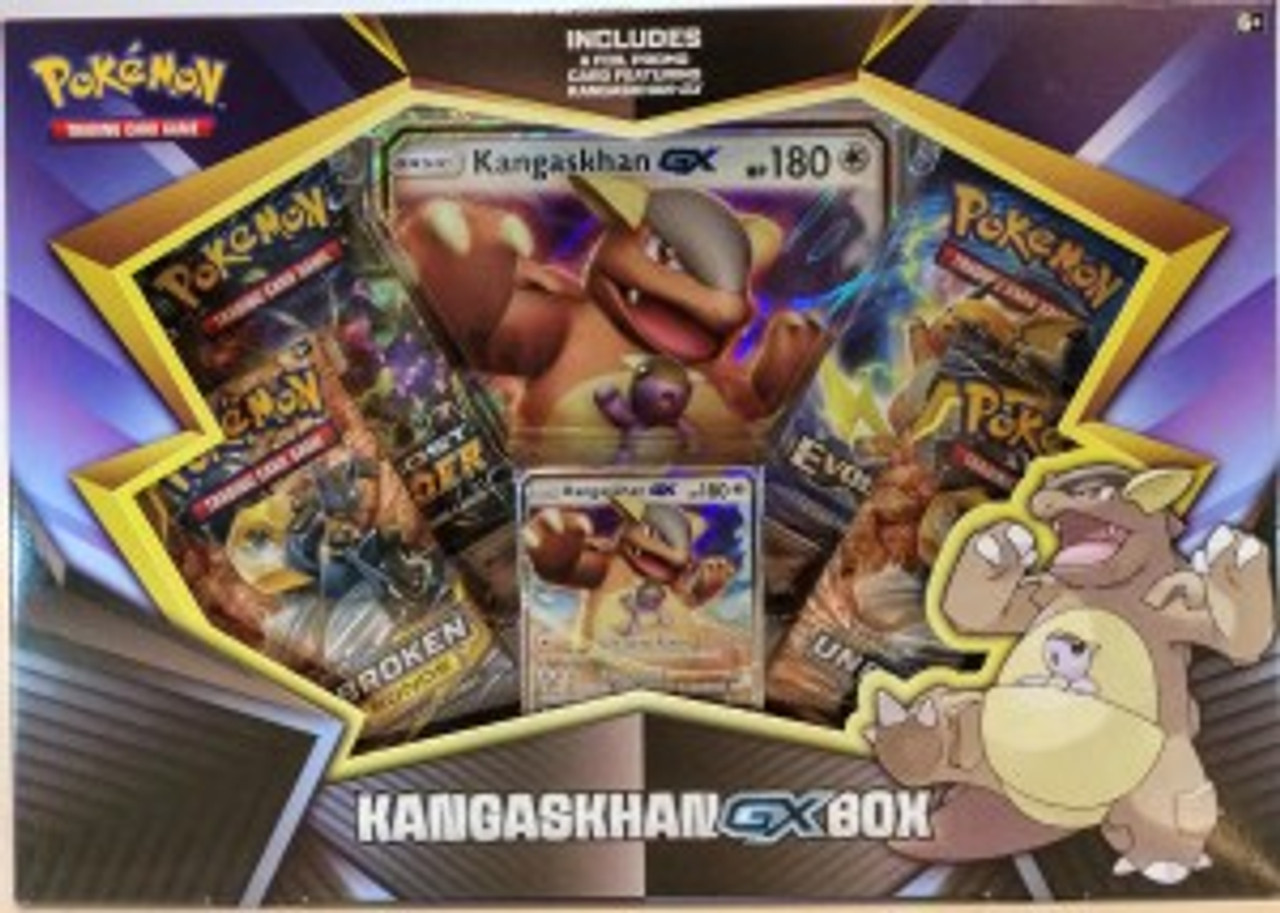 New: Kangaskhan GX Box  Pokemon trading card, Pokemon cards, Pokemon