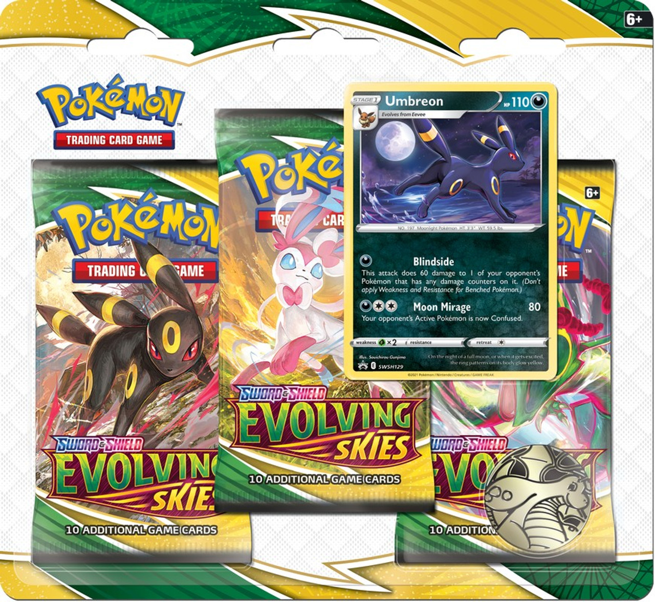 SS7 Evolving Skies 3-Pack Blister