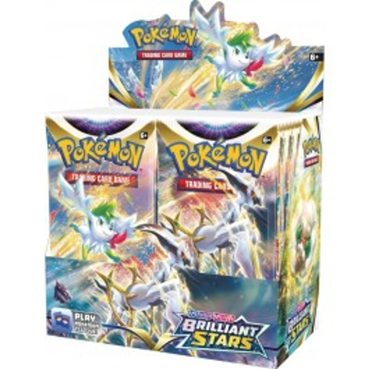 Pokemon TCG Sword & Shield Brilliant Stars Booster Display