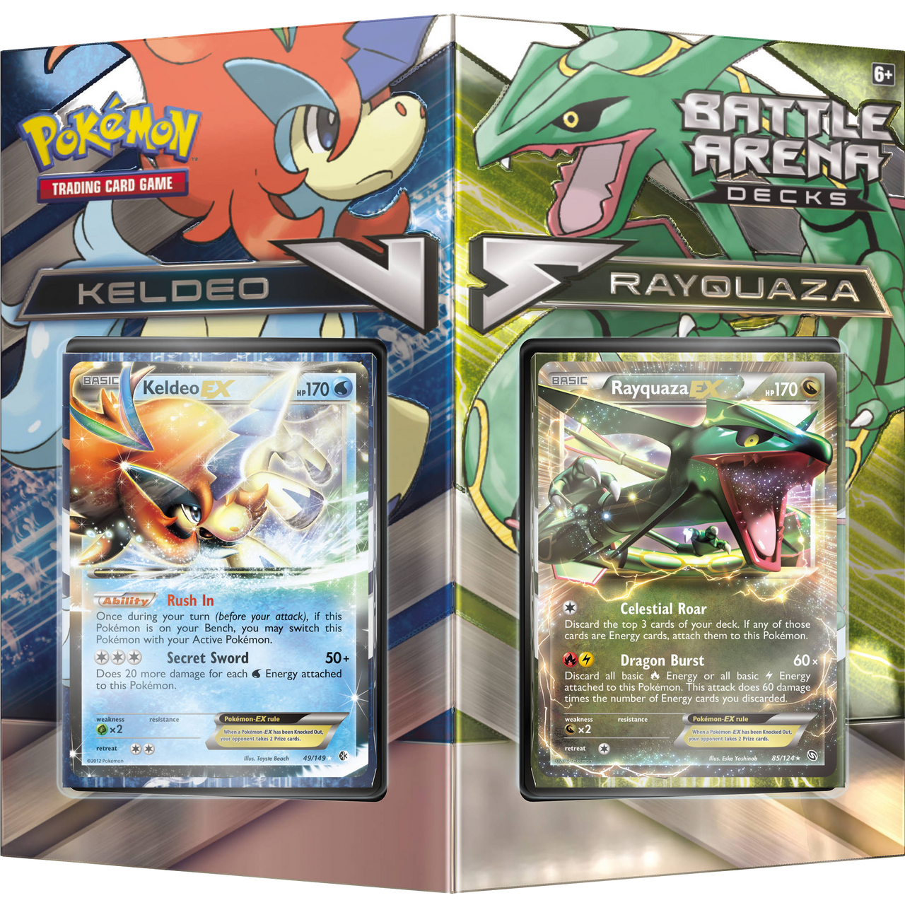 Pokémon TCG: Battle Arena Decks Rayquaza vs. Keldeo