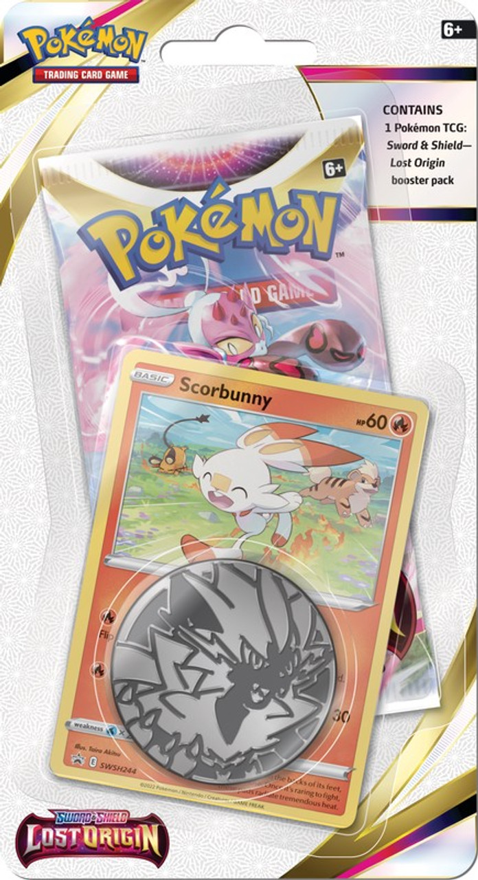 Scorbunny - Lost Origin Checklane Blister