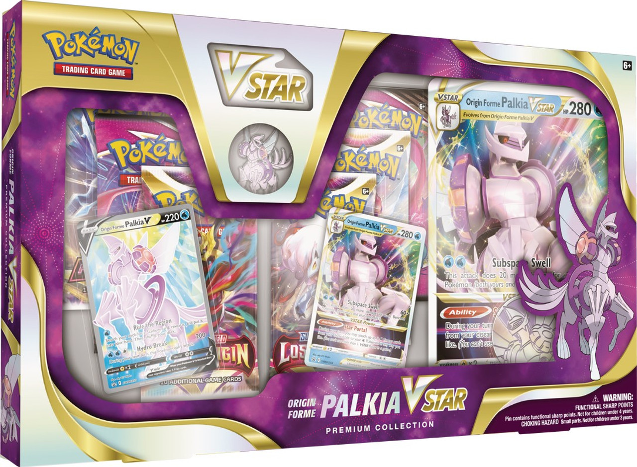 Pokemon TCG Origin Form Palkia VSTAR Premium Collection Box