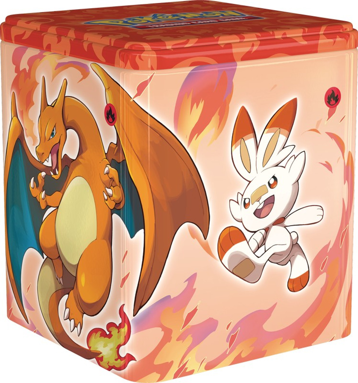 Pokemon Fighting, Fire, and Darkness Stacking Tins - Complete Art Set (3 Tins)