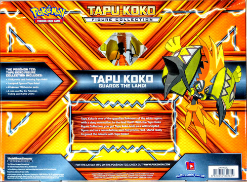 Pokemon Tapu Koko Figure Collection 12 Box Case