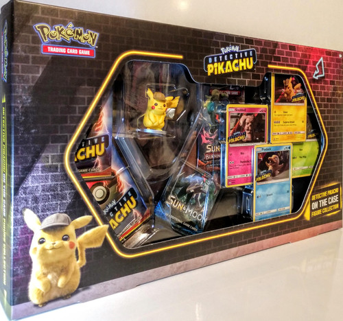 Pokemon TCG: Detective Pikachu On the Case Figure Collection