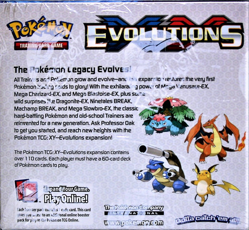 Pokémon TCG:  Evolutions Booster Box (36packs) XY12