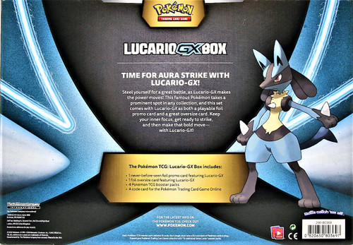 Pokemon TCG: Lucario GX Box