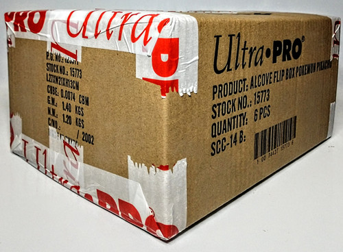 Ultra Pro Alcove Flip Box Pokemon Elite Series Pikachu Sealed Case (6)