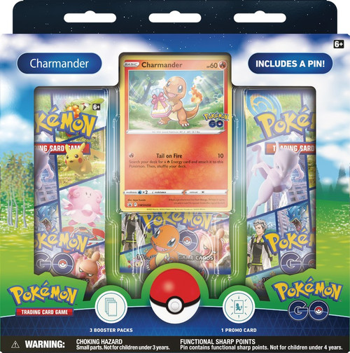 Charmander Pokemon Go Pin Collection Box