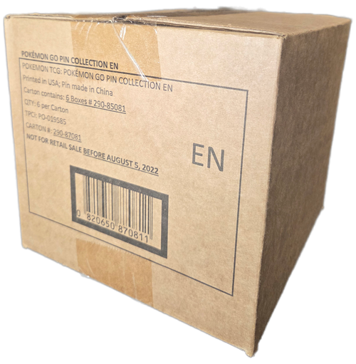 Pokémon Go Pin Collection Display - Factory sealed case