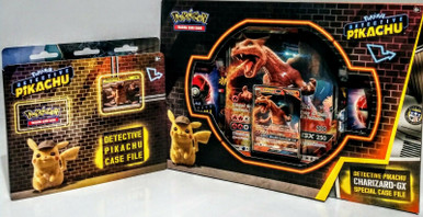 Pokemon Charizard//Glurak GX Special Case File Box Detective Pikachu englisch