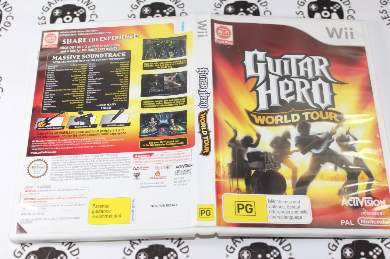 Guitar Hero World Tour (Game Only) - Nintendo Wii, Nintendo Wii