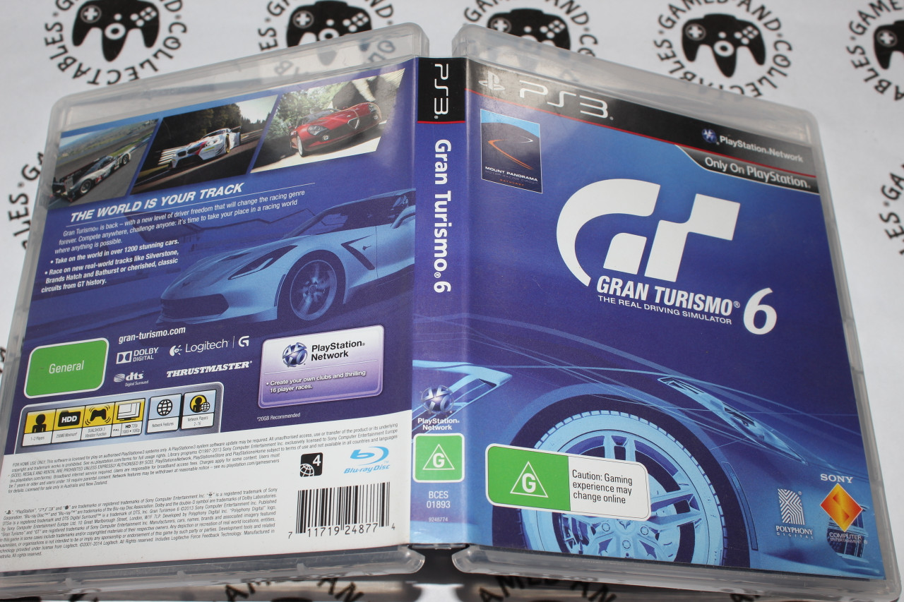 Gran Turismo 6 Anniversary Edition Sur PS3 – CIB, Testé, Très Bon état – Jeu De Course/simulation