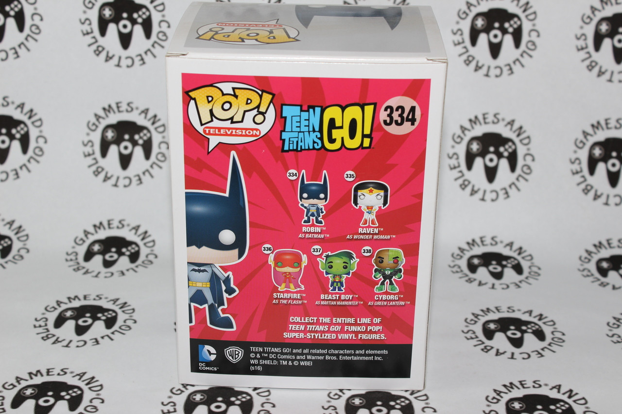Funko Pop #334 Robin as Batman | Teen Titans Go!