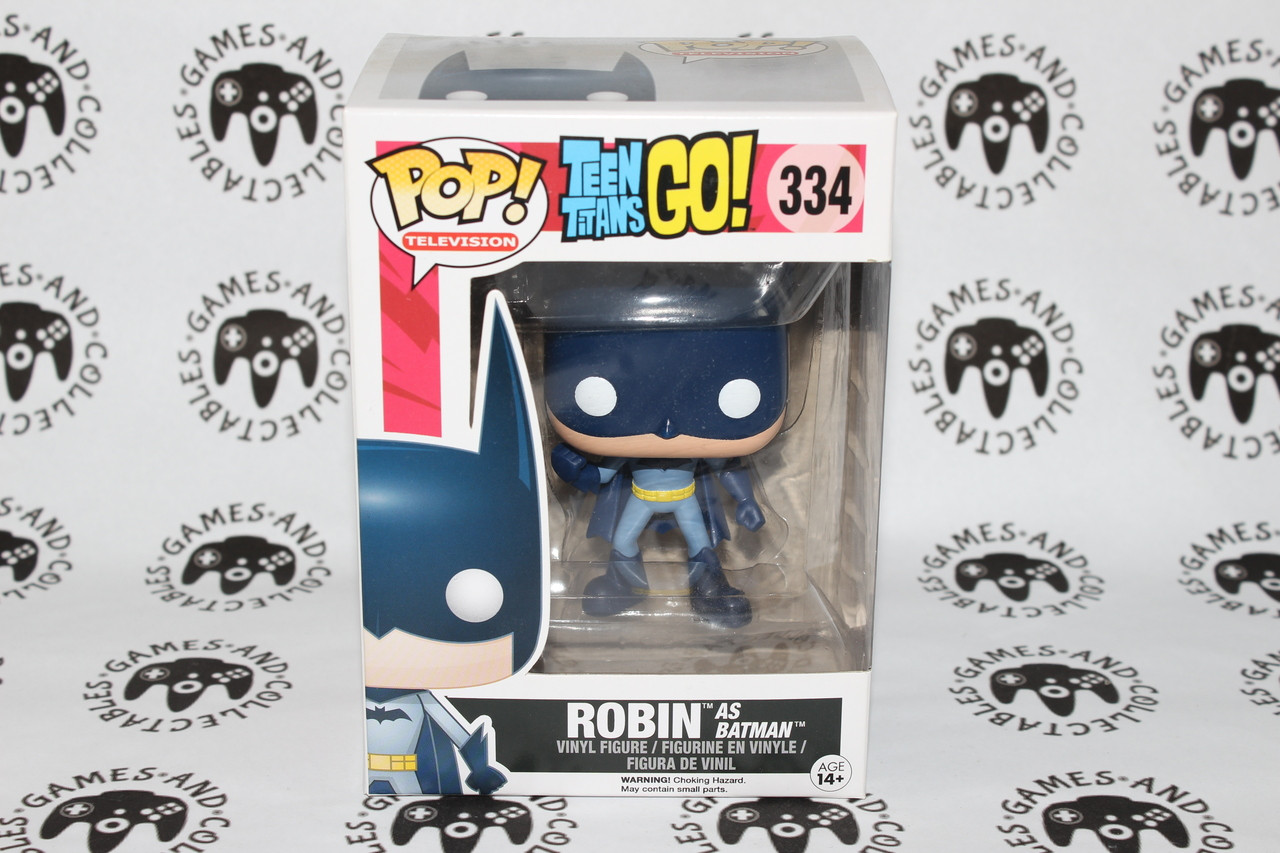 Funko Pop #334 Robin as Batman | Teen Titans Go!