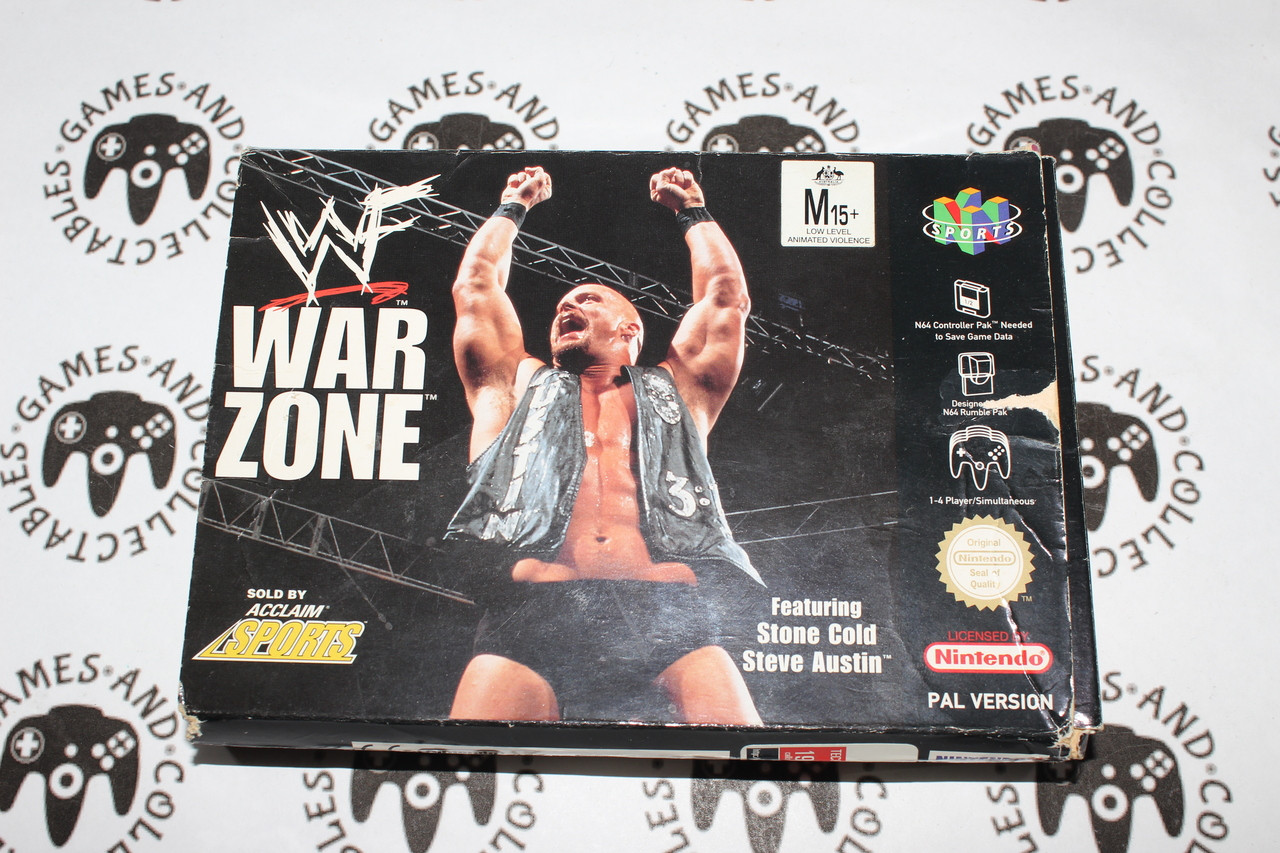 Wwf war zone n64 deals