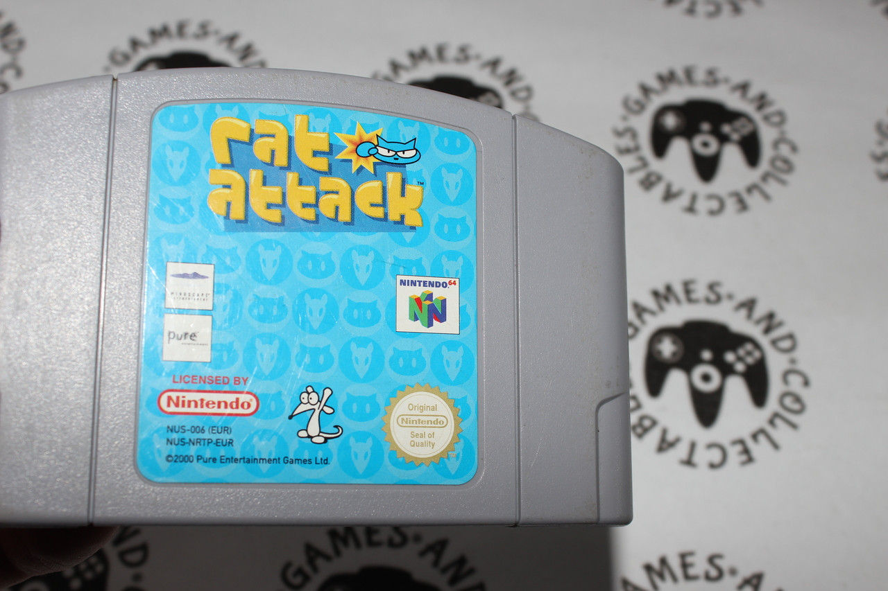Nintendo 64 / N64 | Rat Attack (1)